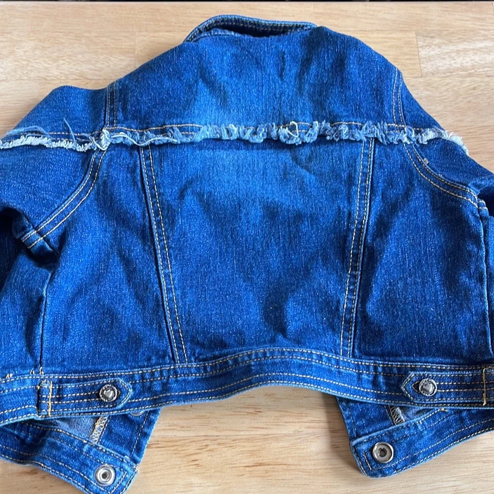 The Children’s Place denim jacket 18 mos